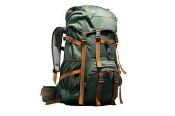 Emerald Wanderlust: A Story of Adventure on Transparent PNG Background...