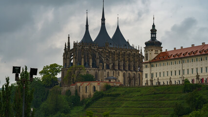Naklejka premium st. Brabora Kutna Hora