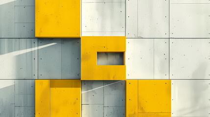 minimalist concrete wall