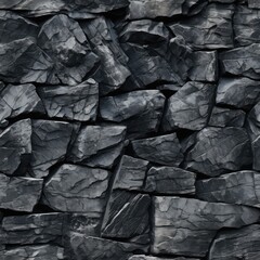 Black Slate Stone Texture