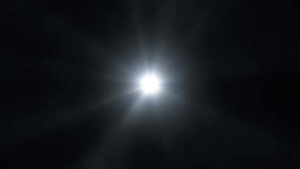 Light beam screening and glowing for movie cinema on a black background. spotlight. Cinema Projector, Light Beam, Rays, Old Fashioned Film