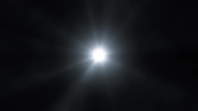 Light beam screening and glowing for movie cinema on a black background. spotlight. Cinema Projector, Light Beam, Rays, Old Fashioned Film