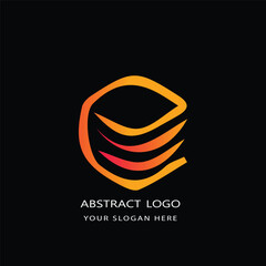 Abstract Colorful Logo Design Elements