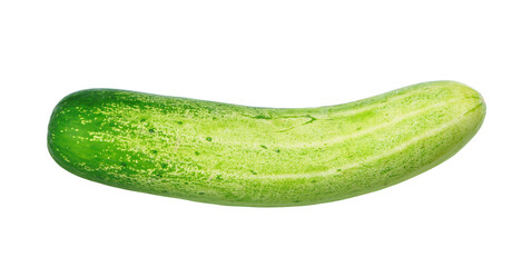 Cucumber isolated on white background.