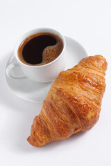 Coffee and croissants