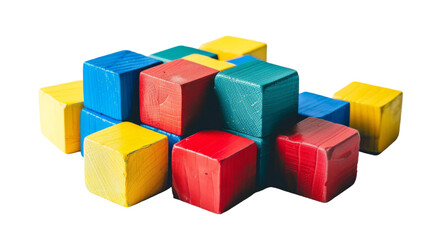 Obraz premium Towering Wooden Creations