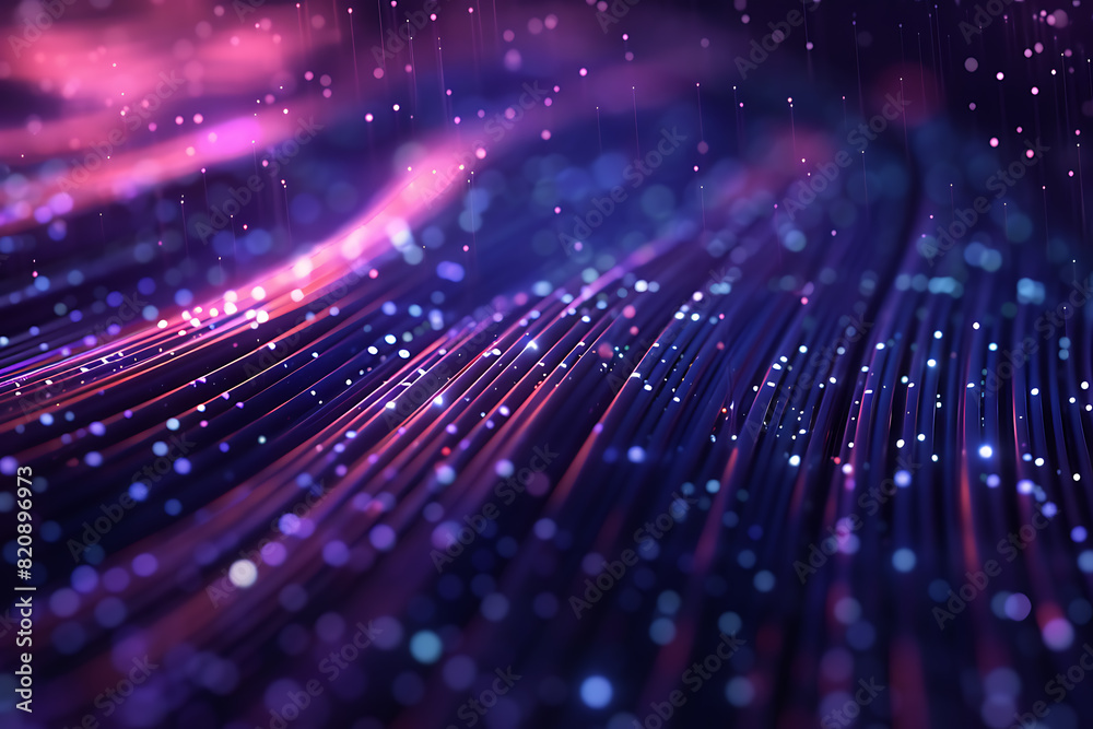 Poster abstract background of smooth lines. big data visualization.