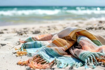 travel  concept - suitcase 3d vacation luggage minimalimus. Beautiful simple AI generated image in 4K, unique.