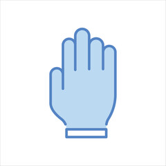 Glove vector icon