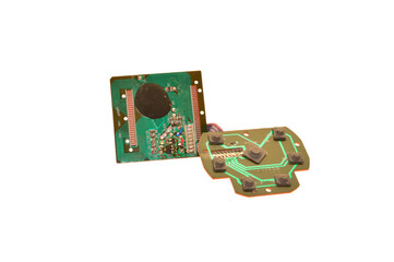 radio component isolated on white background