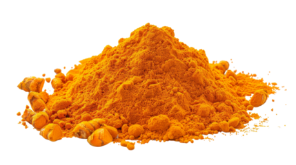 Sunset Dreams: A Vibrant Pile of Orange Powder