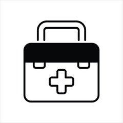 First Aid Kit vector icon