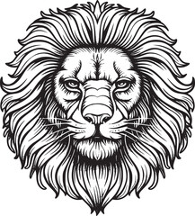 Fototapeta premium Lion Head