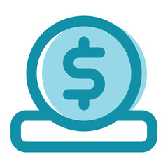 saving icon for illustration