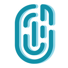 fingerprint icon for illustration