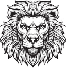 Obraz premium Lion Head