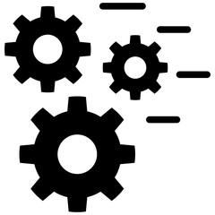 cog solid icon