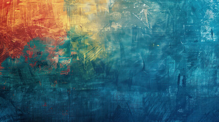 Obraz premium Experience the richness of texture in a canvas background, with visible brush strokes and layering lending an authentic and tactile quality to the artwork