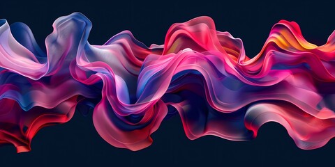 abstract background with futuristic curve wave flow gradient shape