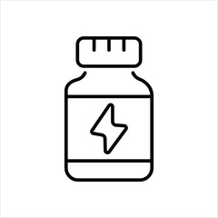 Protein Shake vector icon