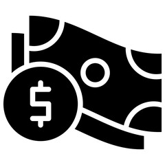 money solid icon