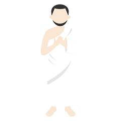 Islamic Hajj Piligrimage Vector