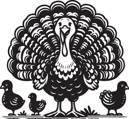 turkey vector ilastration
