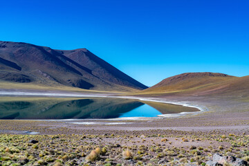 desert landscape of the highlands of Chile