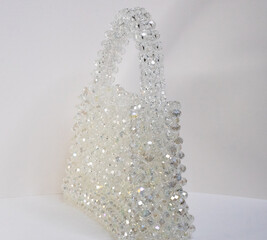 Crystal bag glass 