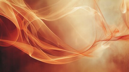 Vibrant Swirling Lines Abstract Design on Dark Background for Futuristic Concepts