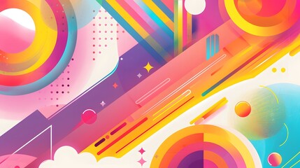 Obraz premium colorful rainbow background for Pride Month