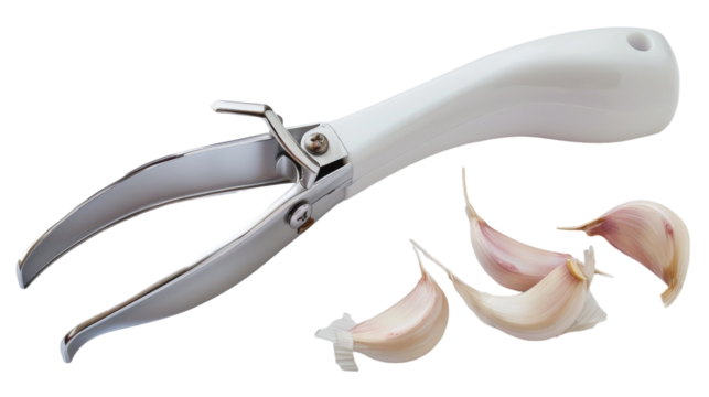 Aromatic Alchemy: Scissors Crafting Garlic Magic