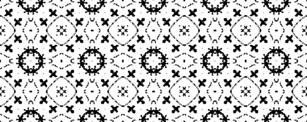 Black Color Doodle Pattern. Seamless Boho Brush. Simple Ethnic Line Batik. Abstract Stripe Ikat Pattern. Gray Colour Ikat Doodle Textile. Native Ink Scribble Brush. Seamless Ink Watercolor Carpet.