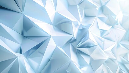 Fototapeta premium Sparkling Blue Crystal Abstract Background