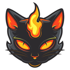 cat head logo