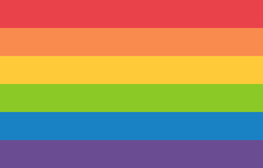 Pride month symbol.Unconditional love flag.Colorful  vector background.