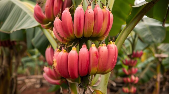 Red bananas