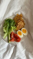 egg with vegetables