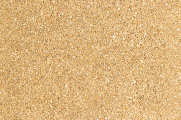 Brown yellow color of cork board textured background with copy space, for