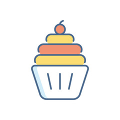 Dessert vector icon