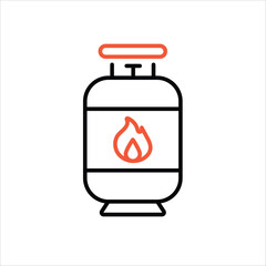 Gas vector icon