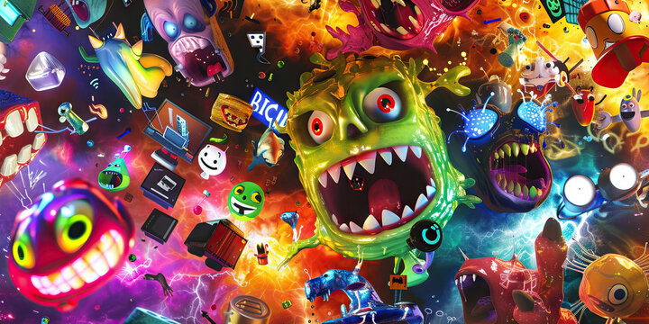 Internet Memes: A Visual Exploration of Viral Ideas and Pop Culture Phenomena