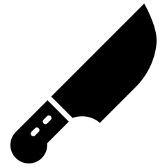 knife solid icon