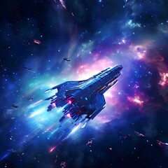 Obraz premium Rocketship