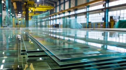 Glass Factory produces a variety of transparent glass thicknesses.