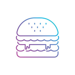 Burger vector icon