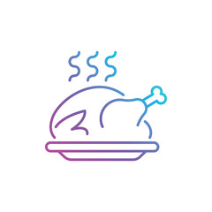 Chicken vector icon