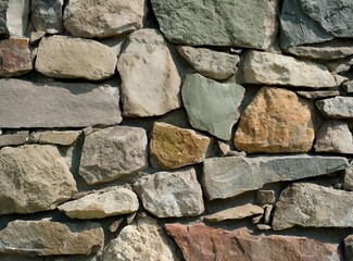 Wall made of stones to use as background