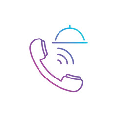 Call Order vector icon