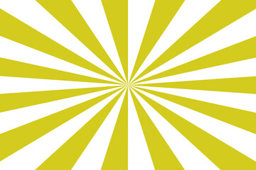 Green Sun rays Retro vintage style background, Sunburst Pattern Background. Rays. Summer Banner illustration